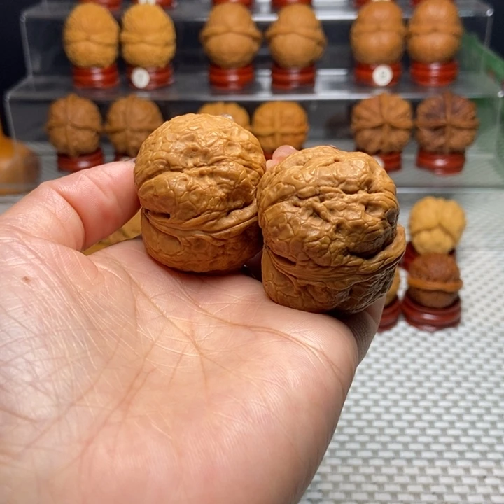 把件文玩核桃33麒麟背