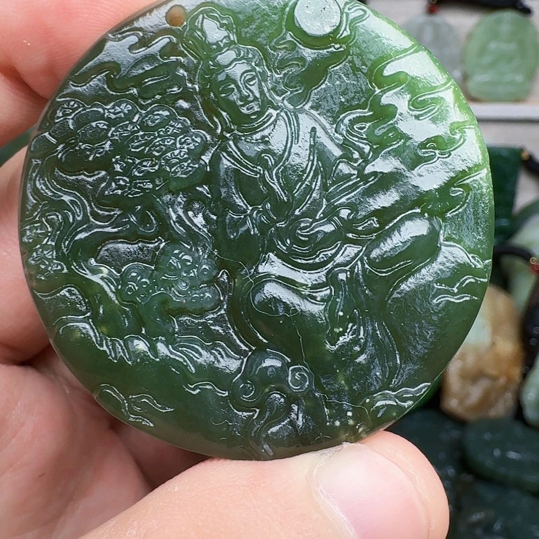 颈饰未镶嵌和田玉