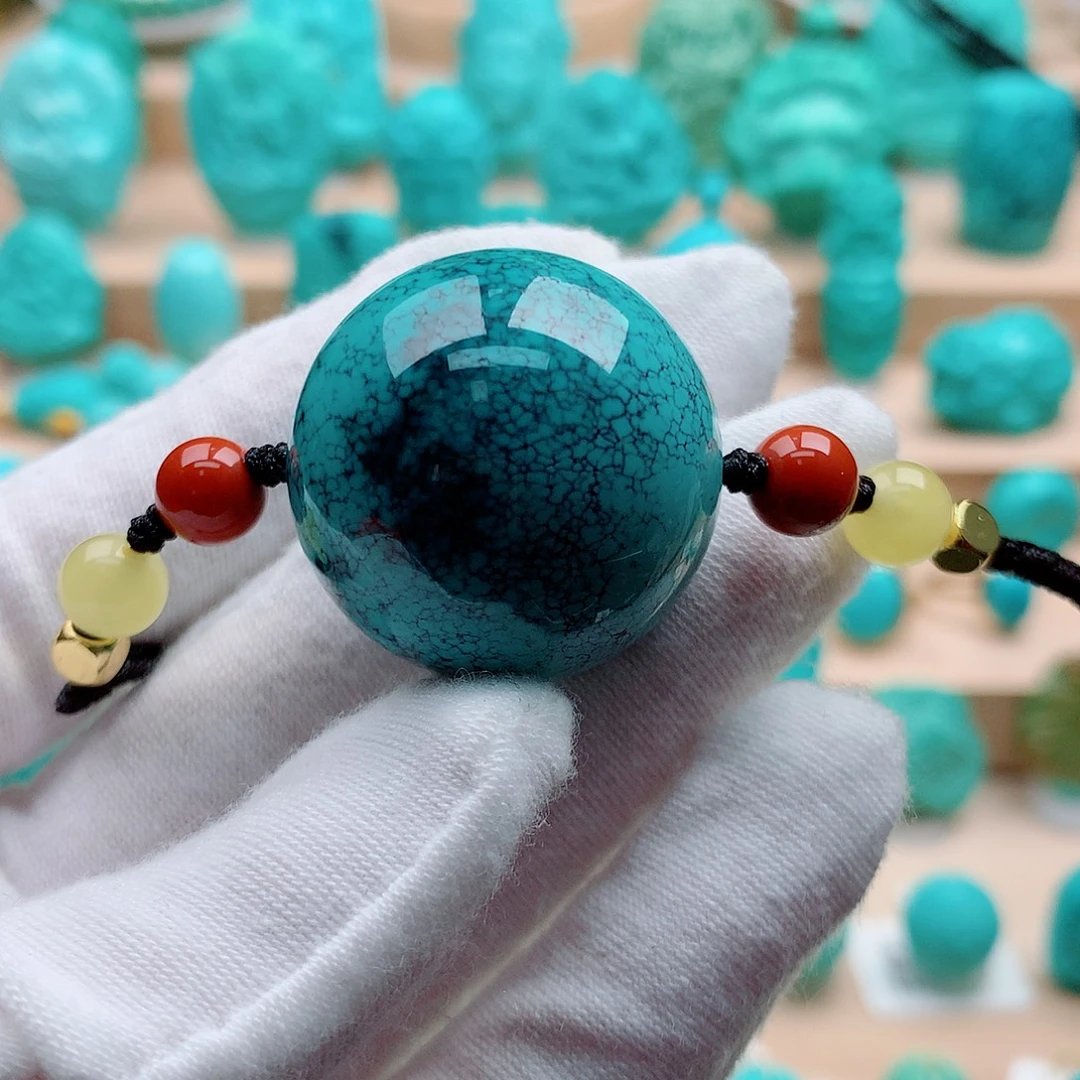 绿松石未镶嵌配饰