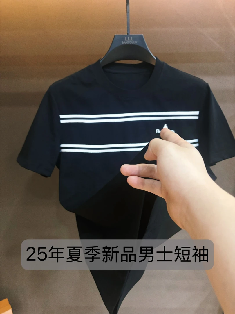 【RDL】98009-夏季新款时尚百搭男士休闲短袖T恤-7-24