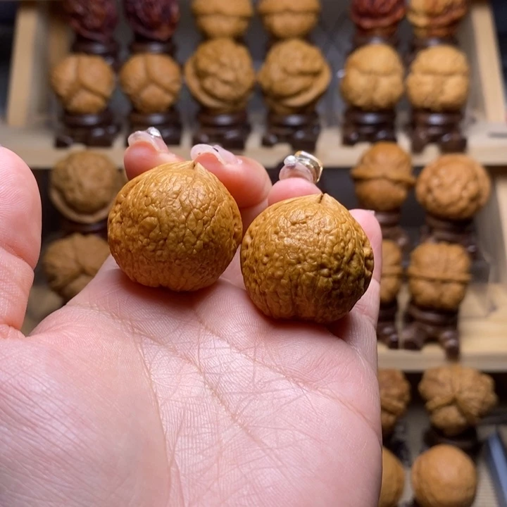 吊坠文玩核桃34小龙珠Y21