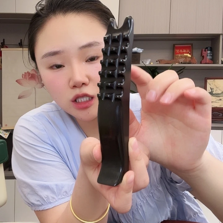 紫光檀大拉勾微瑕的