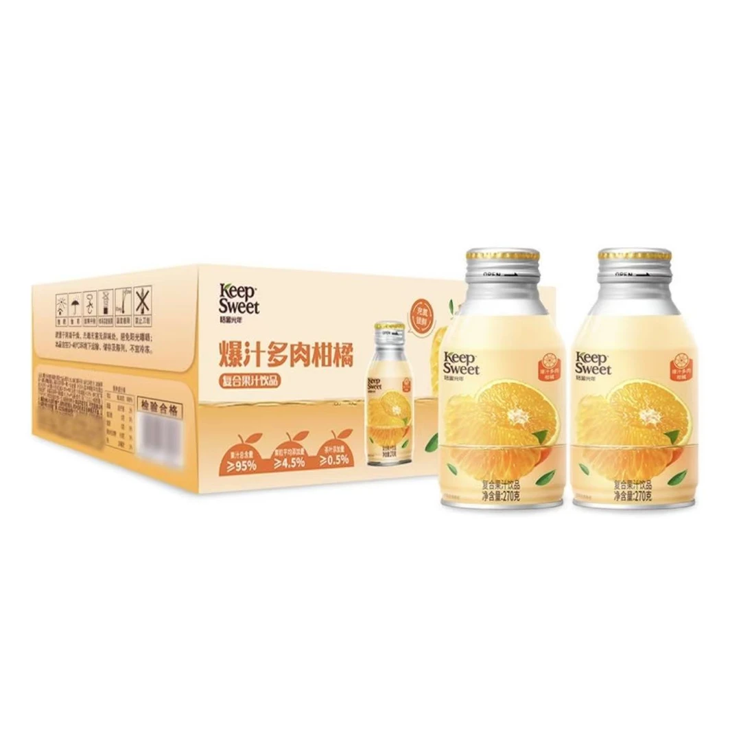 【会员商店】恬蜜光年 爆汁多肉柑橘复合果汁饮品