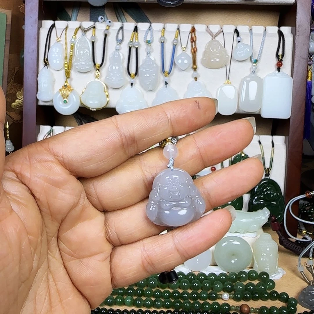 和田玉（糖玉）未镶嵌颈饰