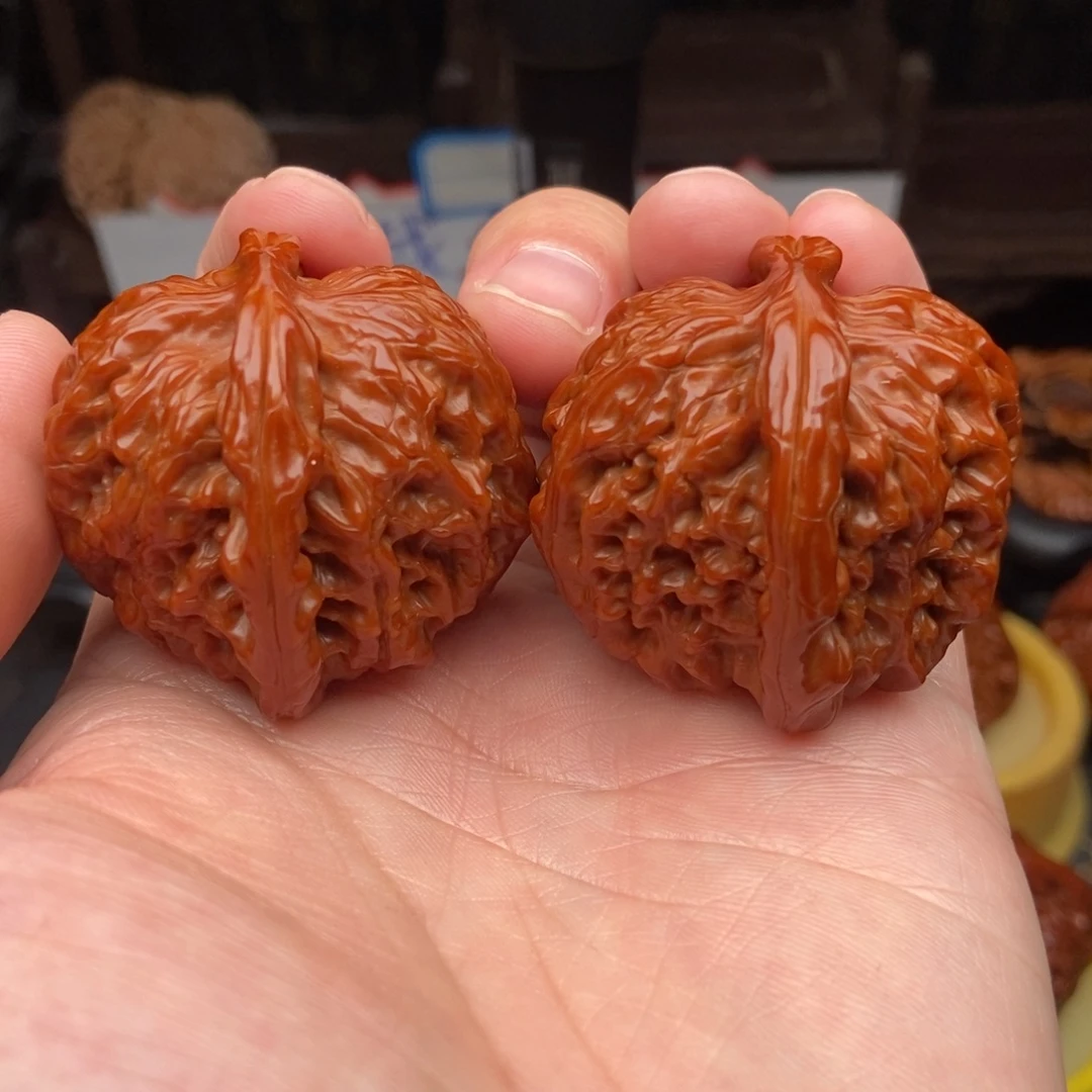 吊坠文玩核桃40马老四