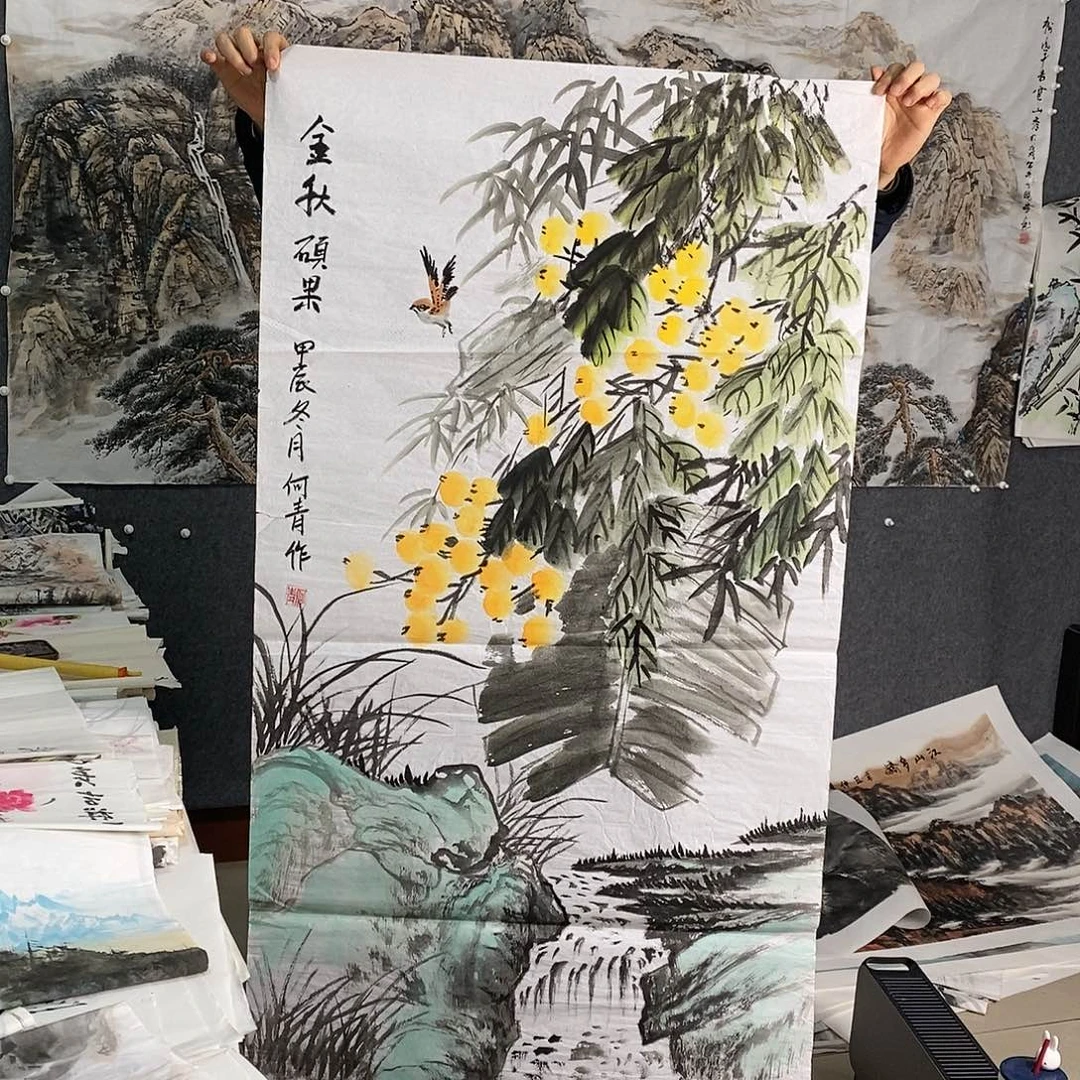 国画手写手绘国画作品89