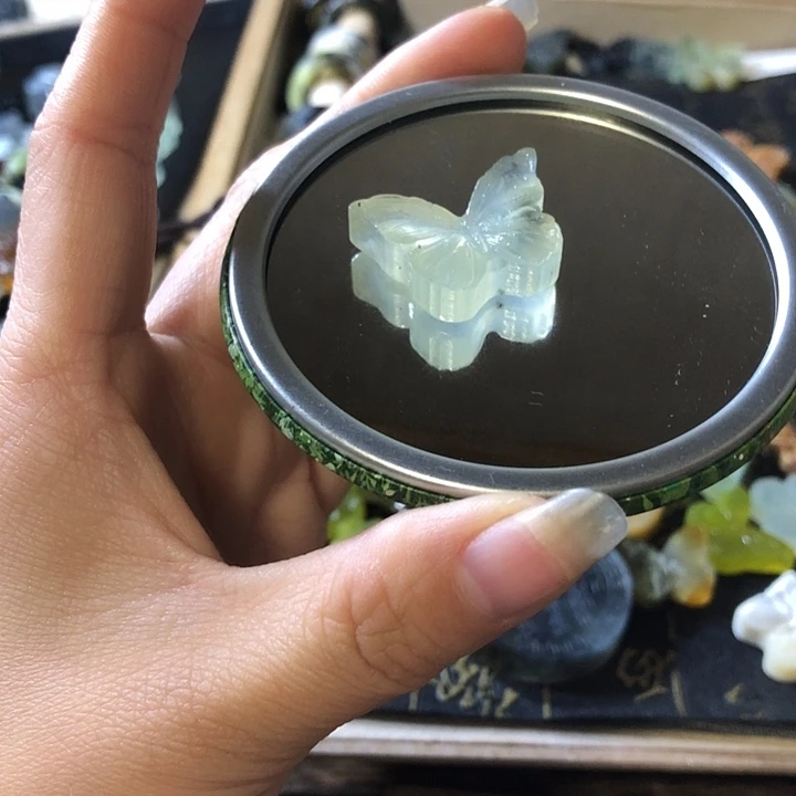 岫玉未镶嵌岫玉挂件