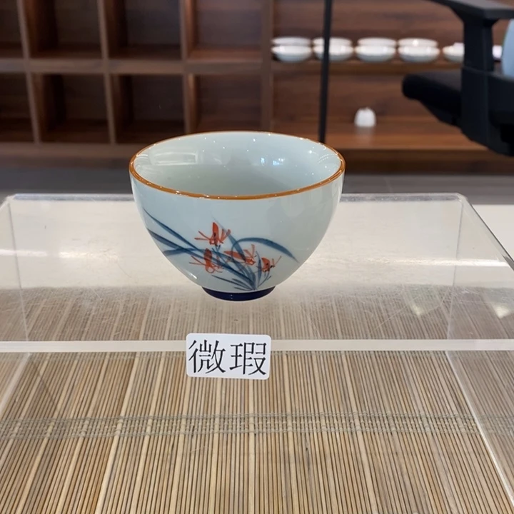 釉下老陶泥手工绘制