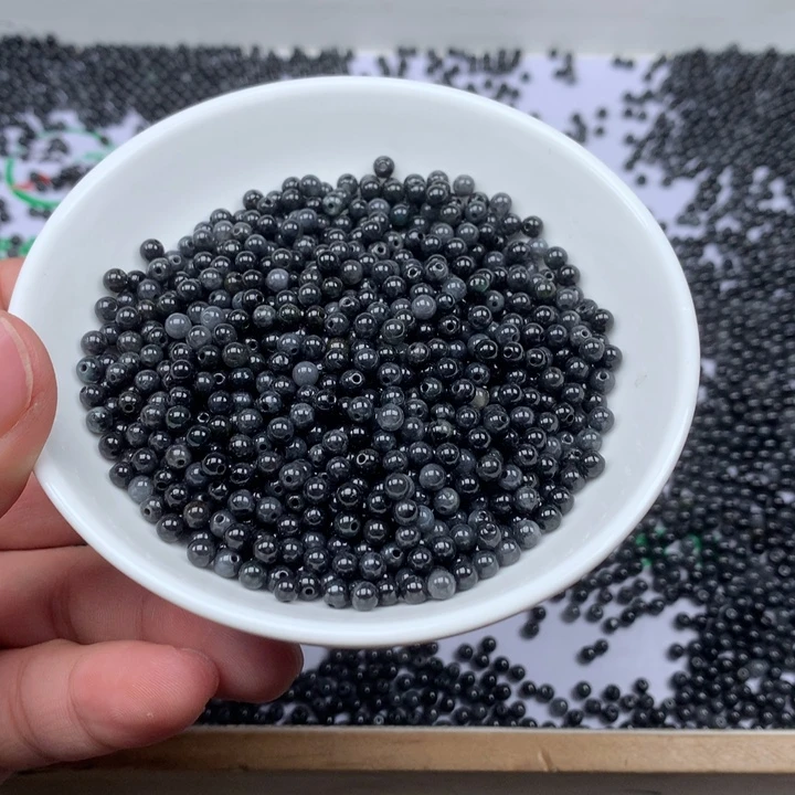 翡翠散珠翡翠100颗20块卡3.8