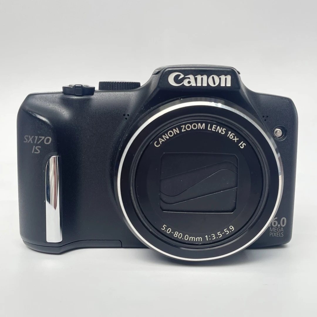 95新 Canon/佳能 sx170黑色1600万像素16倍变焦复古ccd数码相机