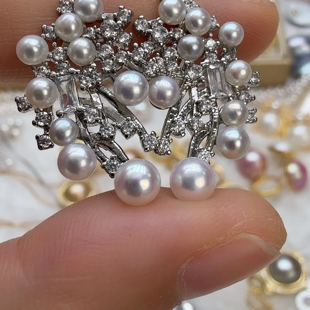 耳饰淡水珍珠未镶嵌