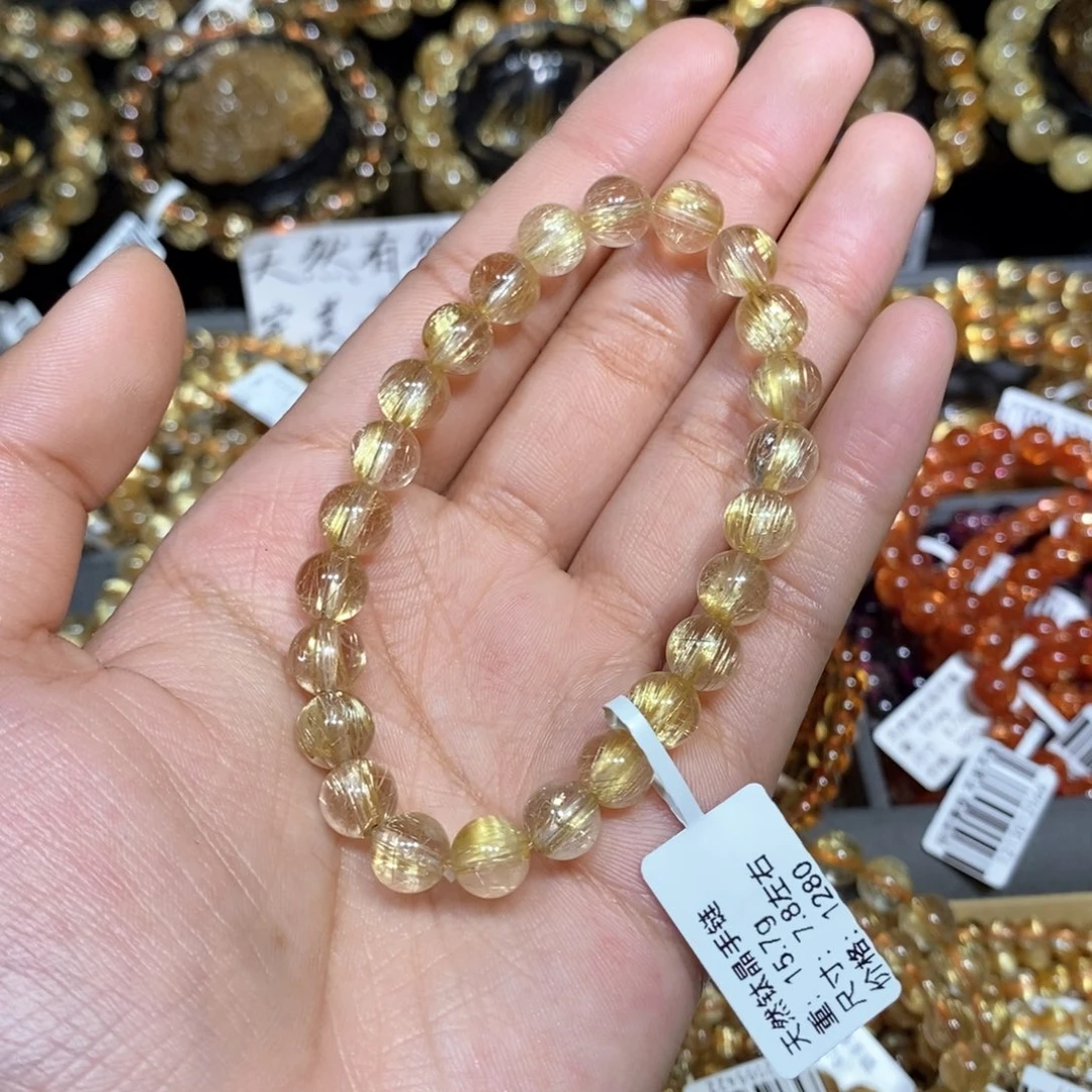 水晶手链未镶嵌心*琪