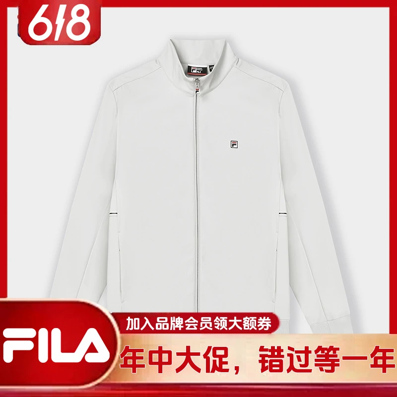 FILA斐乐上衣【618爆款大额补贴】休闲男装方凳保暖行政夹克衫F11