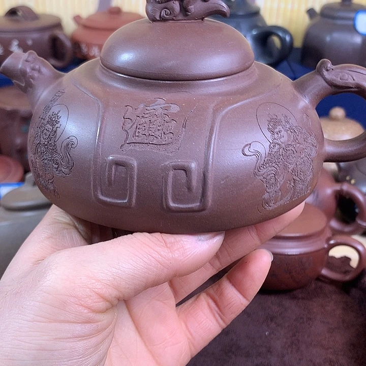 紫砂茶壶紫砂微瑕