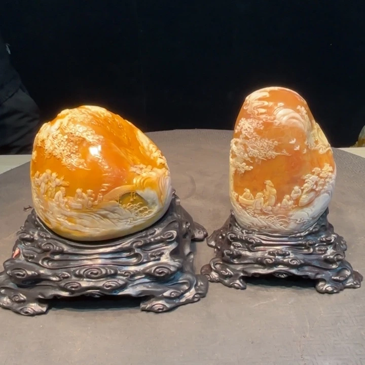 U***篷寿山石寿山石摆件文化