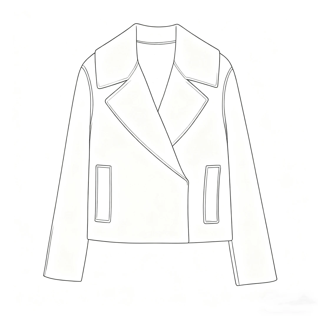 【MonTendre】秋冬新款 T 百搭时尚山羊绒羊毛混纺短款翻领毛呢外套