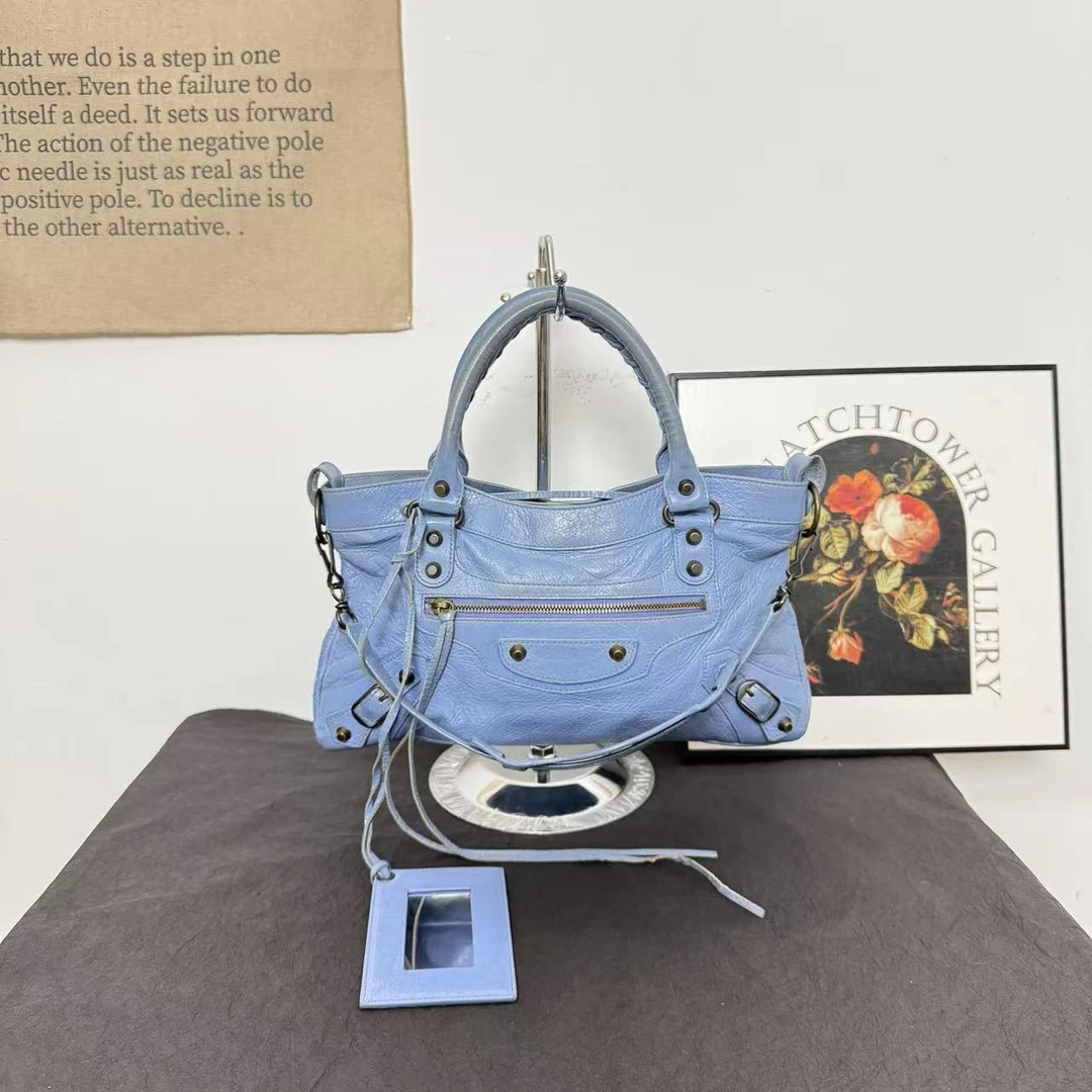 95新 Balenciaga/巴黎世家 巴黎世家机车包/单肩包/斜挎包/手提包