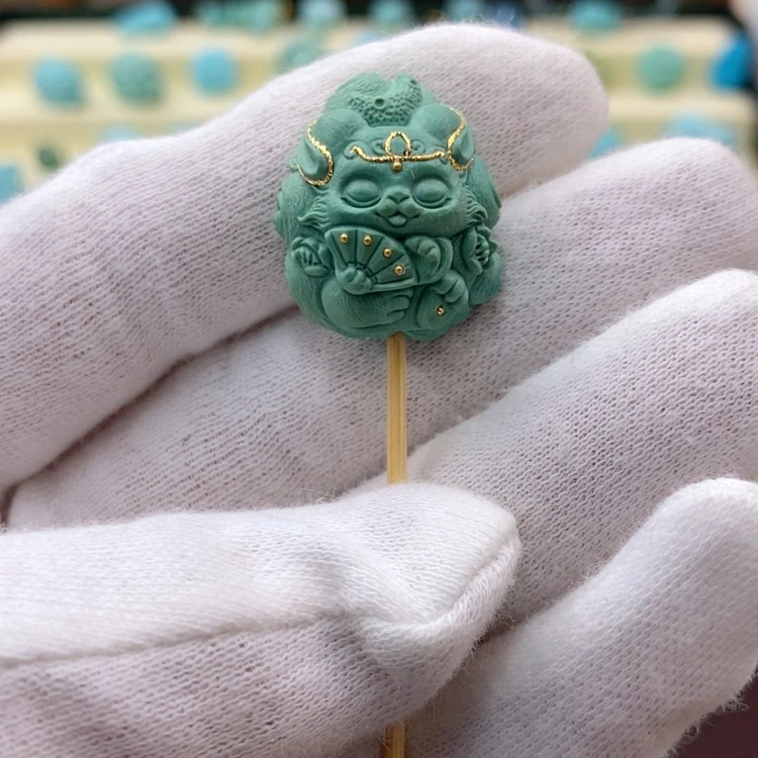 绿松石珠宝奇石未镶嵌