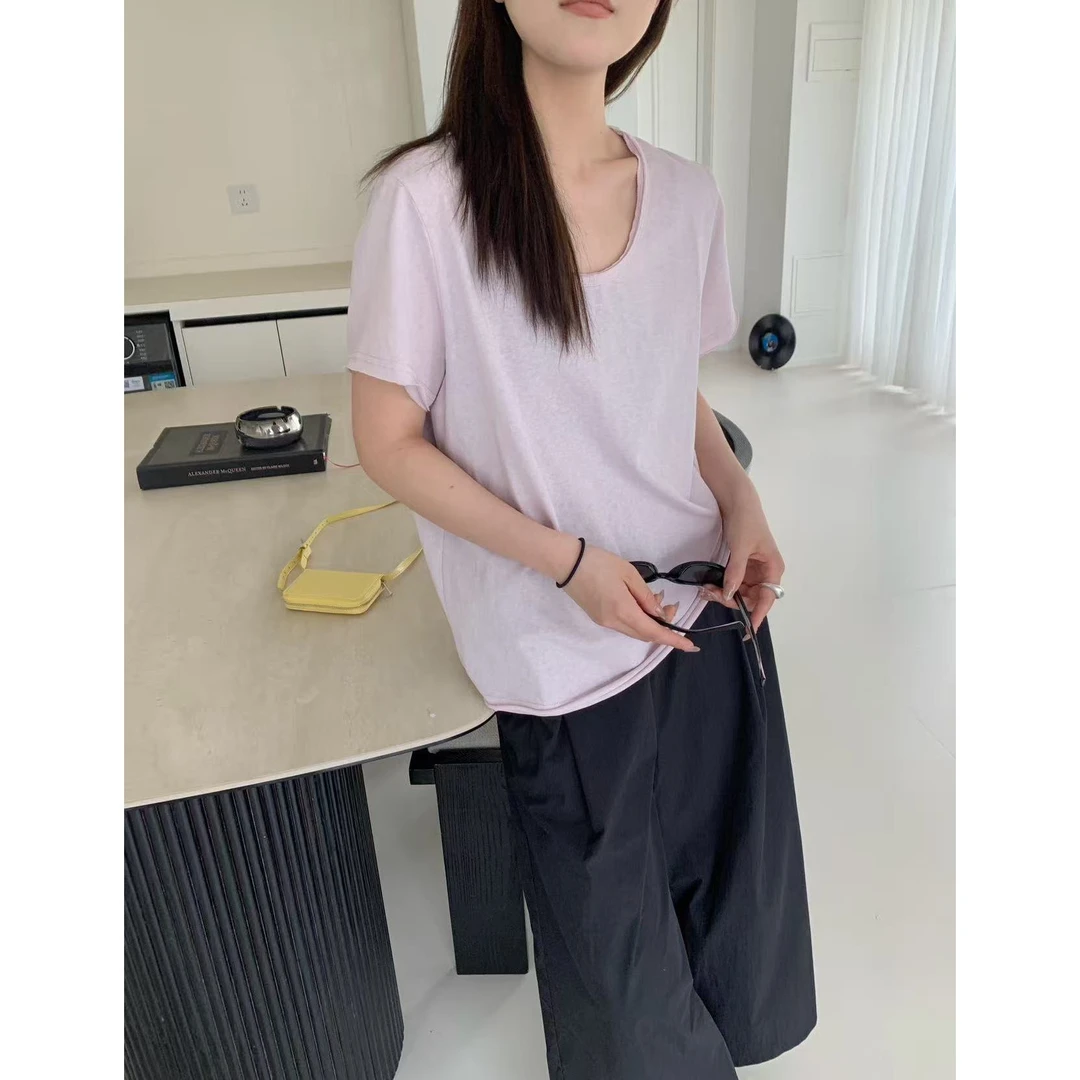 【福利】TSD-休闲百搭宽松轻薄亲肤透气舒适简约T恤#10250