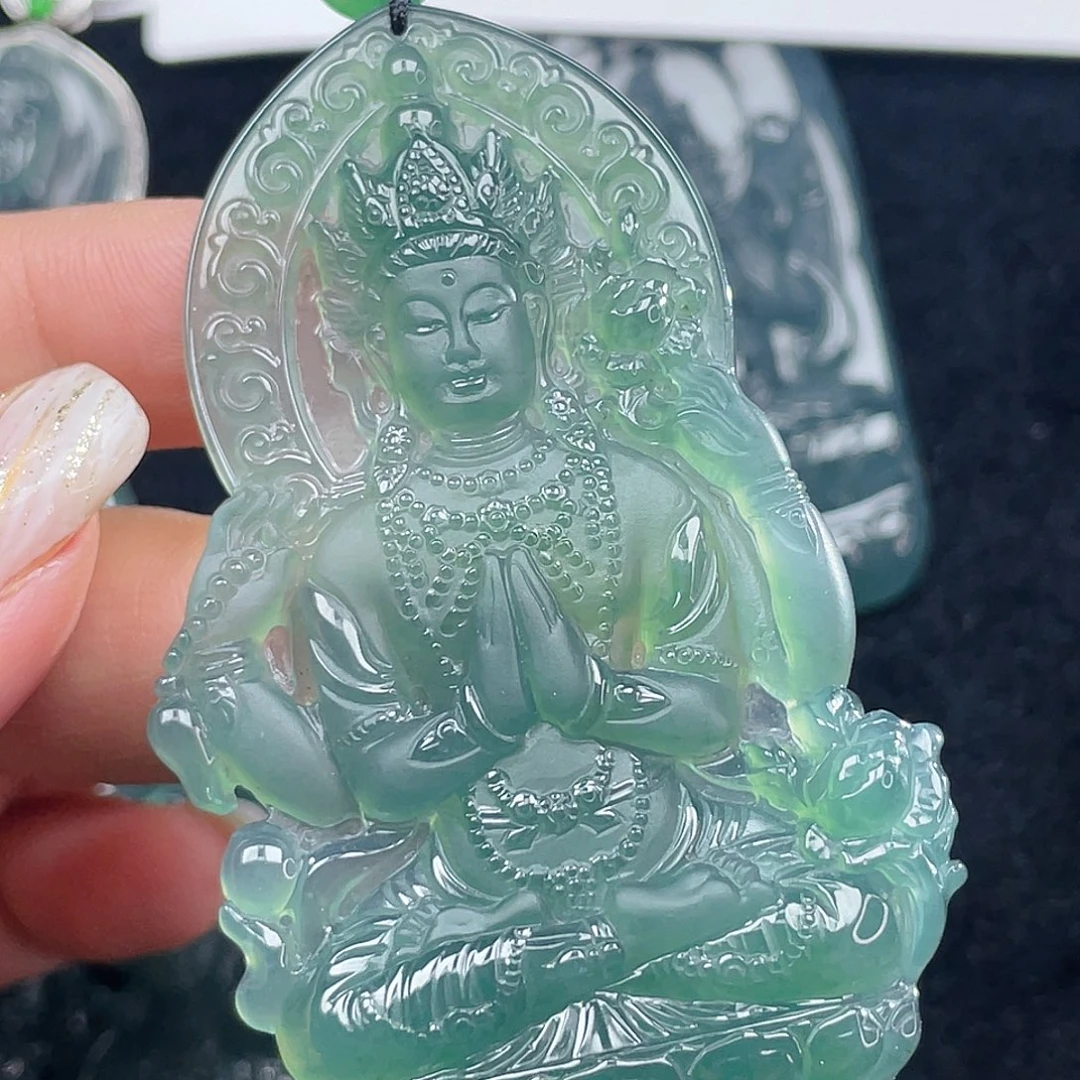 颈饰未镶嵌翡翠3，