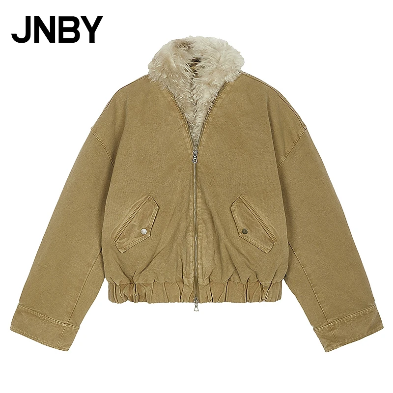 【商场同款】JNBY/江南布衣25冬新品羽绒服宽松休闲长袖5P0C20850