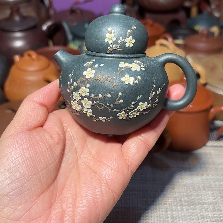 茶壶紫砂原矿宜兴紫砂120cc