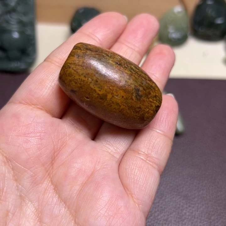 岫岩河磨玉（透闪石质玉）未镶嵌颈饰