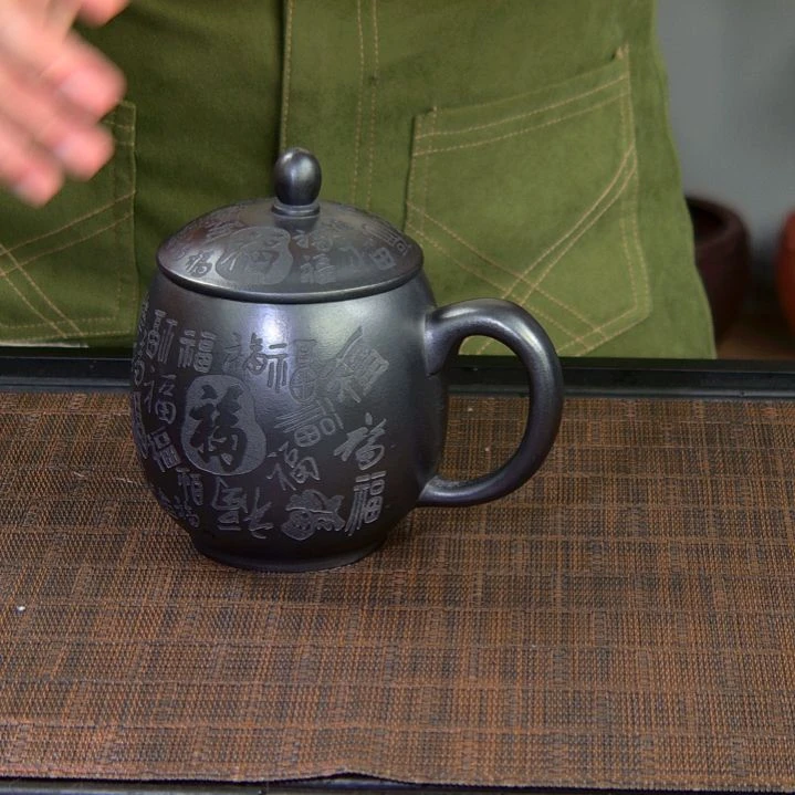 茶杯紫砂高货放漏