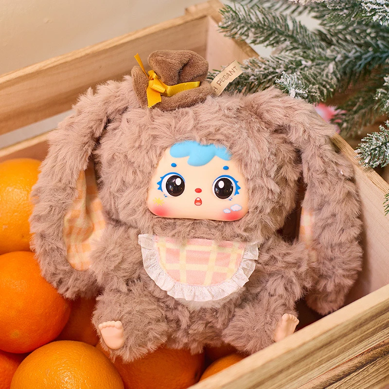 【拆盒】新品毛小兔大家族系列手办盲盒潮货盲盒