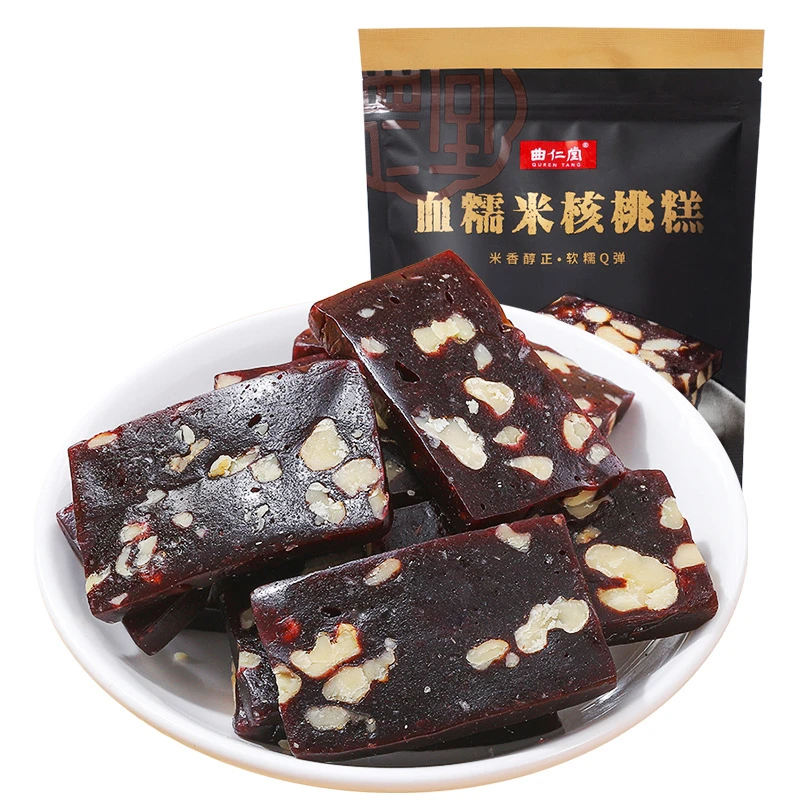 曲仁堂 血糯米核桃糕 孕妇轻食零食 中式传统糕点零食