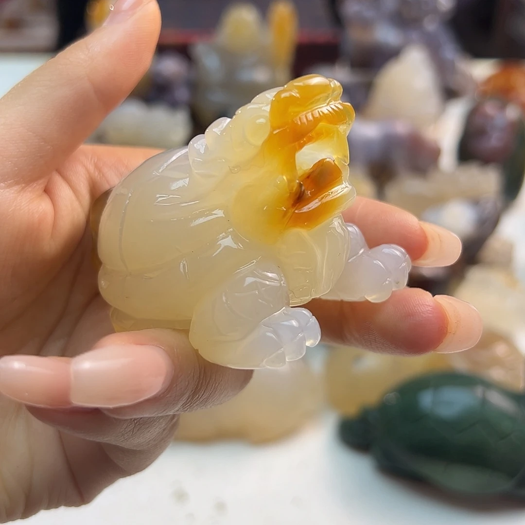 玛瑙/玉髓合金颈饰