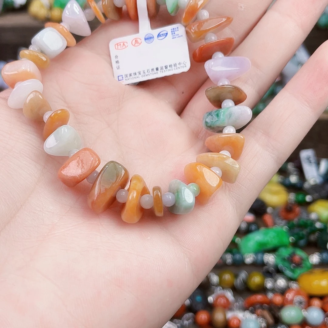 未镶嵌手链翡翠手链