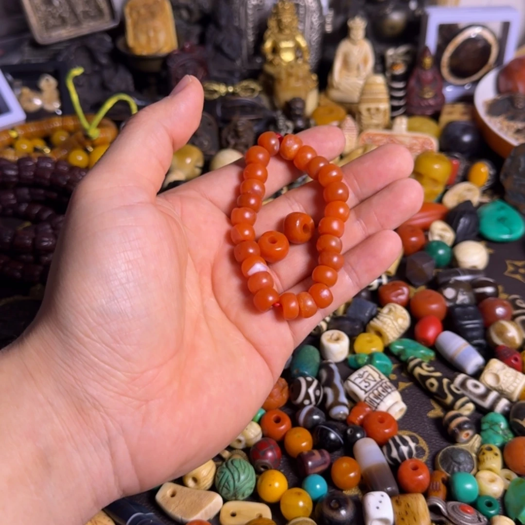 阿***文颈饰琉璃如图如图