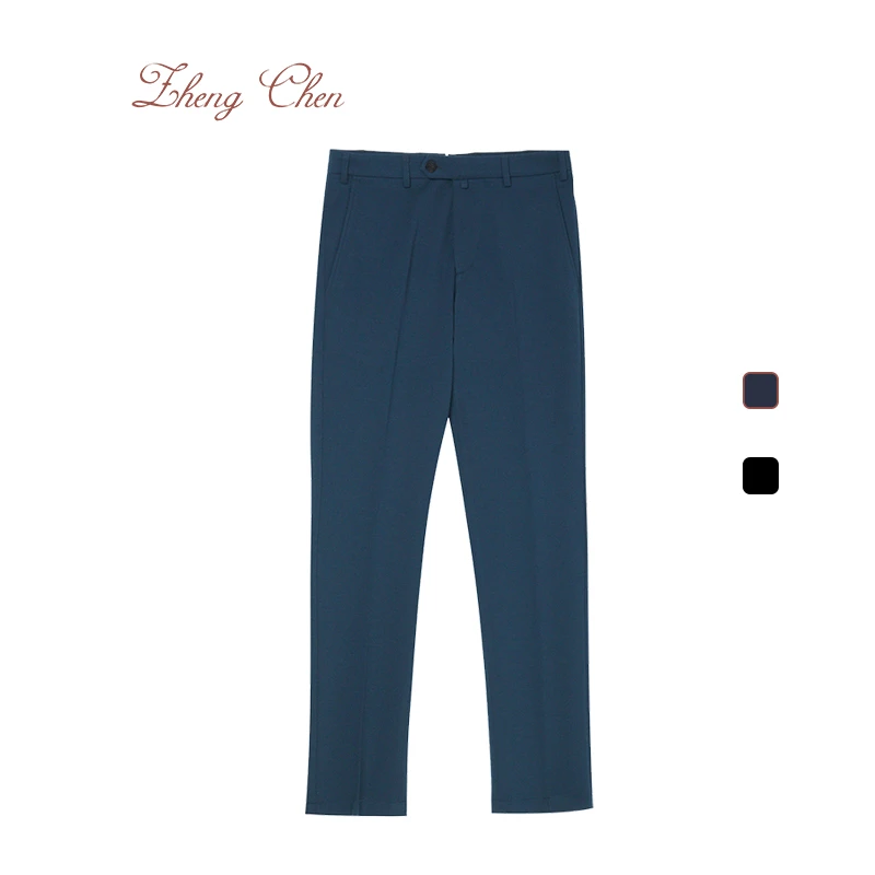 （高端黑标）13mil国王羊毛Pantaflat休闲西裤95497