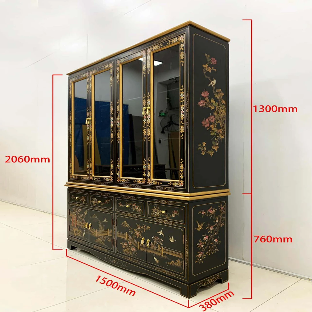 TS25玄关柜150*38*206cm