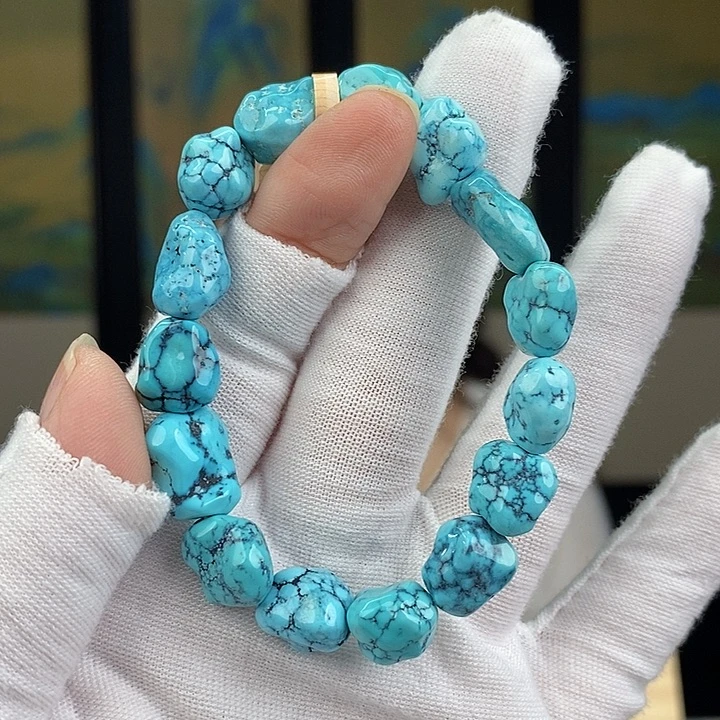 未镶嵌绿松石珠宝奇石