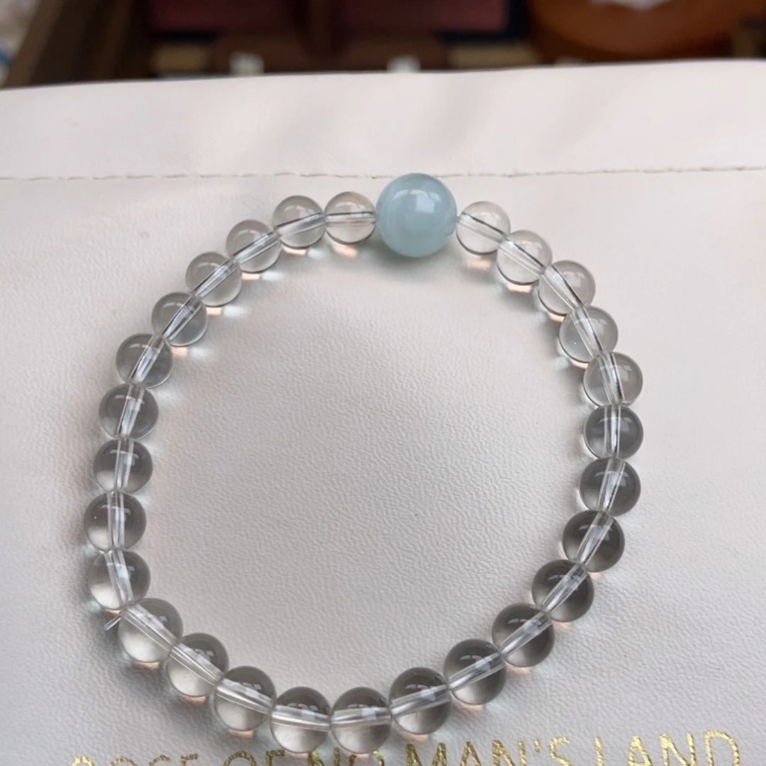 水晶手链未镶嵌小*u水晶手链