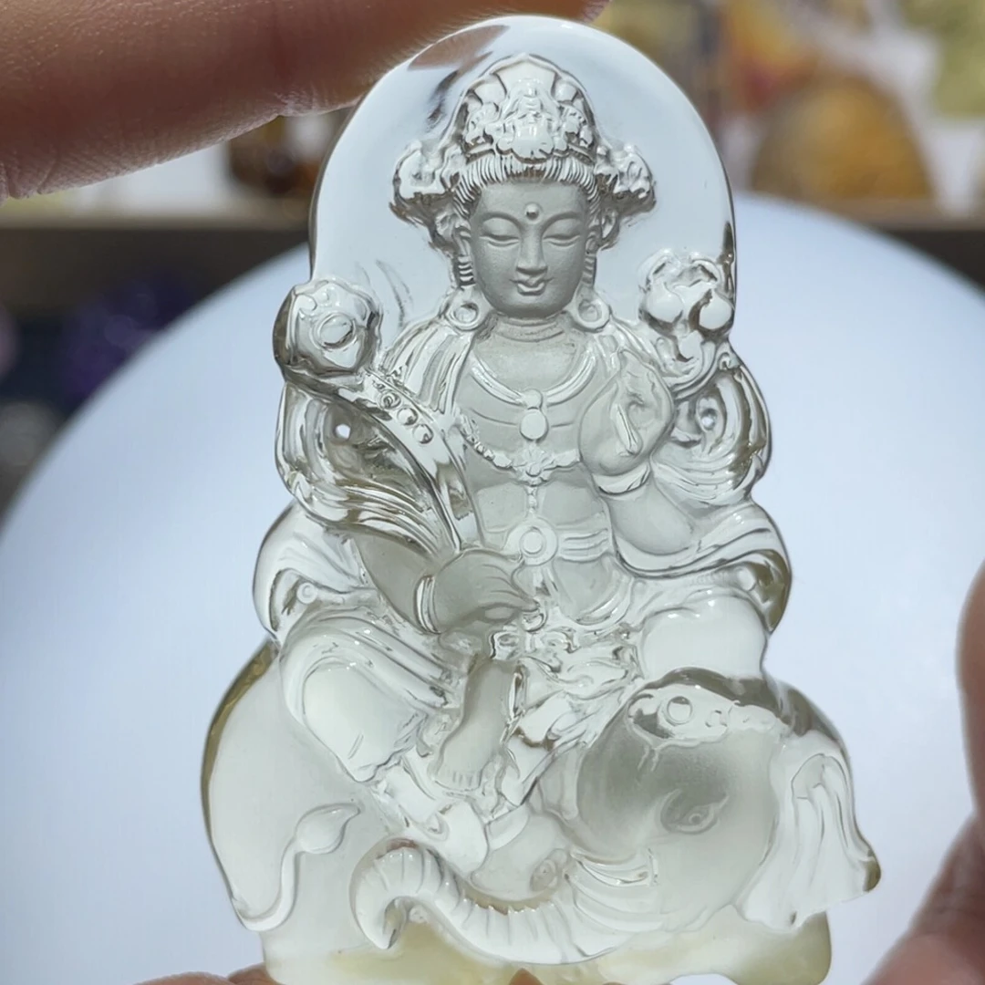 水晶颈饰未镶嵌定制