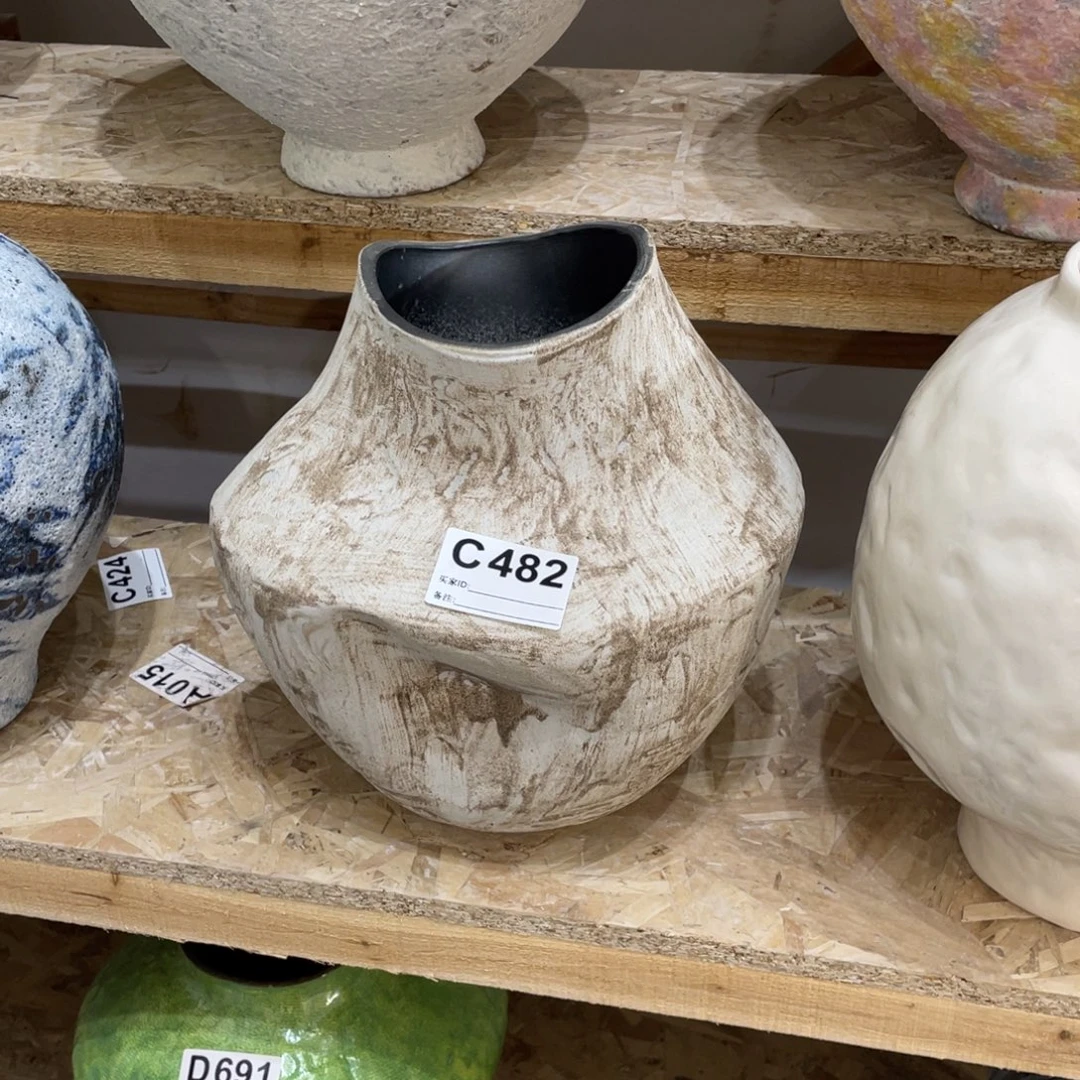 花瓶白泥景德镇陶瓷高度