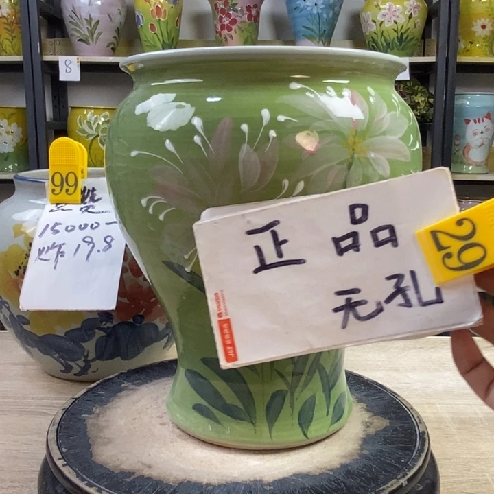 景德镇高温陶瓷花盆