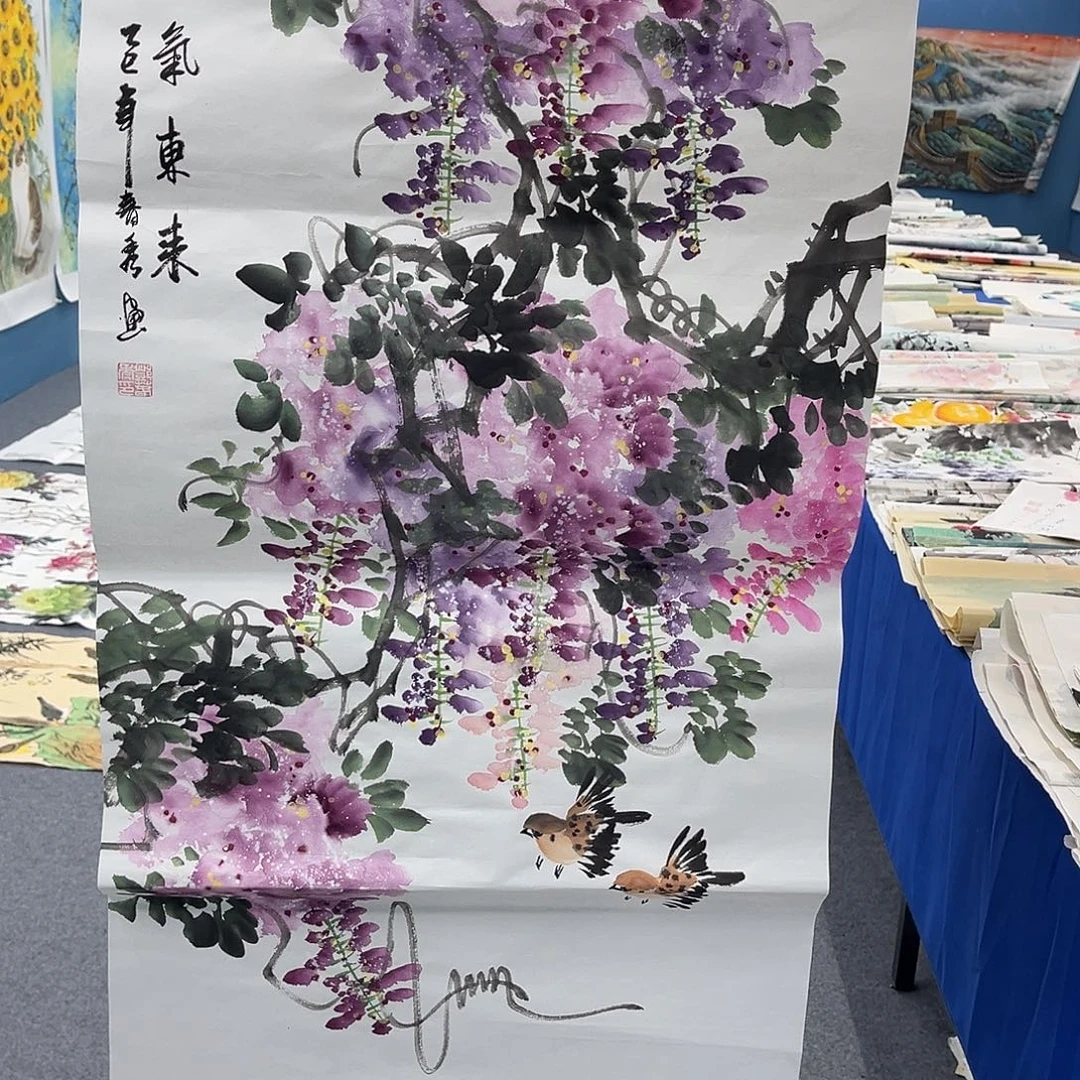 国画纯手绘作品欣赏