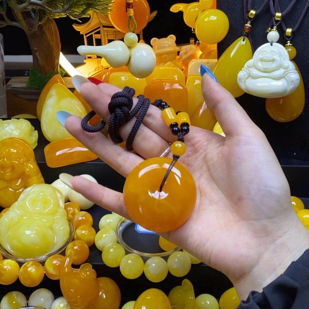 天***吾全品无暇中号平安扣