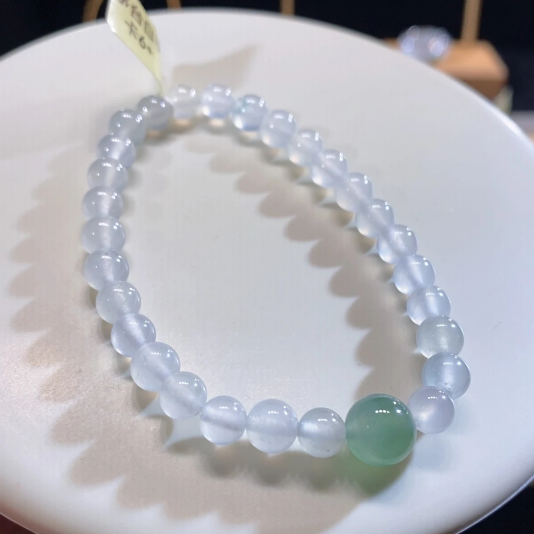 翡翠未镶嵌吊坠(不含链)翡翠茅台白手串卡6