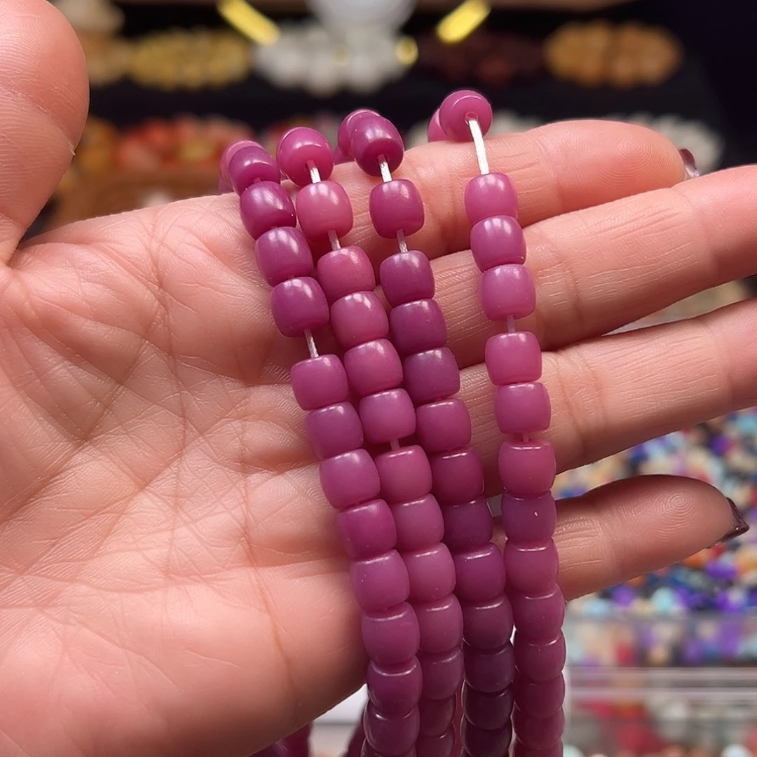 手串菩提根/象牙果卡8魔女粉直切110颗