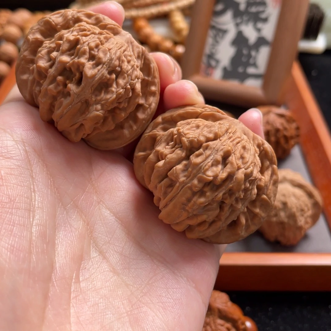 文玩核桃吊坠四座楼45全品