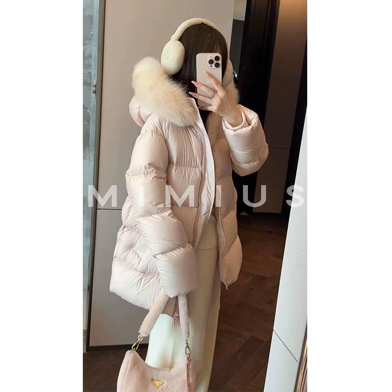 【mimius】P 可溯源三星安心羽绒进口狐狸毛领保暖羽绒服 G10198