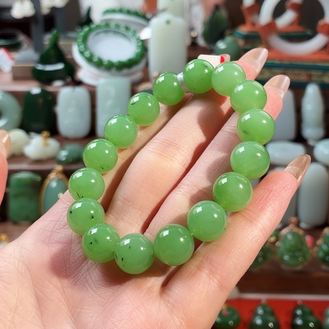 和田玉未镶嵌手串