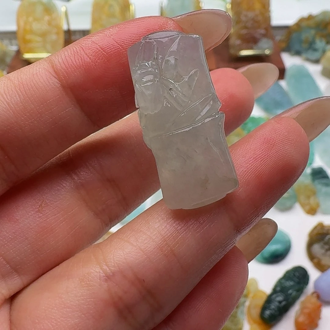 定制翡翠未镶嵌毛货