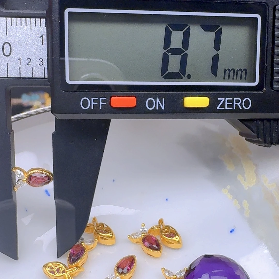 紫晶颈饰银S925镶嵌紫水晶925镶嵌189