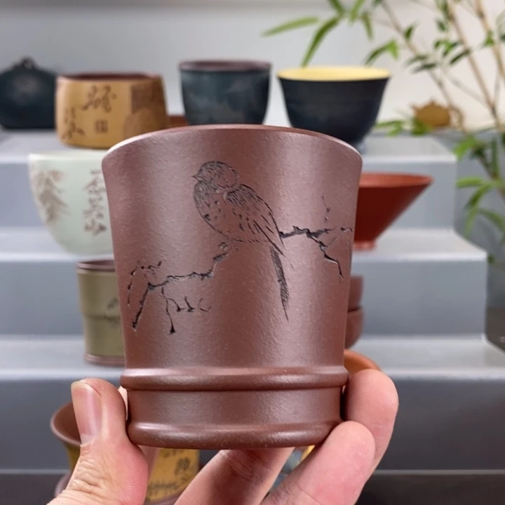 宜兴紫砂手工主人杯